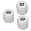 Beavorty 3pcs Round Shaver Brush Stand Zinc Alloy Base Holder for Men -resistant and Wear-resistant Design for Organizing Shaving Tools Bathroom view 1