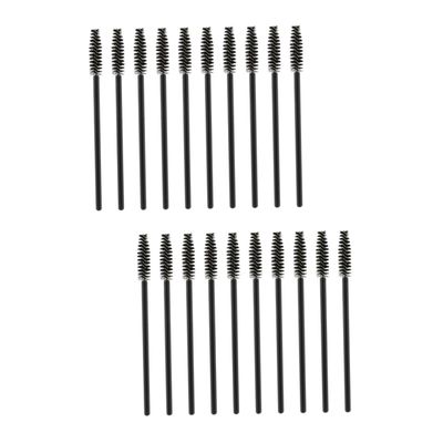 Didiseaon 200pcs Nylon Bristles Lash Curler Eyebrow Comb Eyelash Disposable Makeup Lash Supplies Professional Salon Use