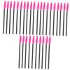 Didiseaon 300pcs Eyelash Disposable Makeup Brushes Lash Curler Eyebrow Comb for Daily Eye Makeup Tool Rosy view 1