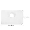 Ciieeo 10pcs Massage Table Towel Massage Pad Massage Table Cover Spa Bed Massage Cushion Massage Headrest Covers Massage Bed Coverlet Rest Barrier White Massage Chair Portable Satin Cloth view 3