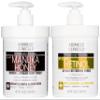 Advanced Clinicals Unscented Retinol Body Lotion & Face Moisturizer + Manuka Honey Body Cream For Women & Men | 2PC Skincare Set Helps Reduce Appearance Of Crepey Skin + Extremely Dry Skin, 2pc Set view 1