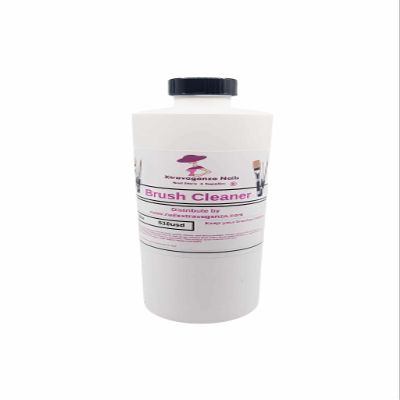 Extravaganza Nails Liquid Brush Cleaner Solution 16oz Limpia Pincel liquido