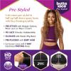 Sensationnel Butta Lace Prestyled Wigs - Unit 1 Glueless Hand Tied Deep Lace Part Synthetic Preplucked Hairline (1 JETBLACK) view 2
