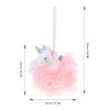 FOMIYES Comfortable Boys and Girls Loofah Bath Ball Shower Scrubber for Bath Toys Set view 2