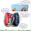 Disney Stitch Makeup Bag Official License, Travel Cosmetic Bag, Makeup Bag for Travel, Accessories view 2