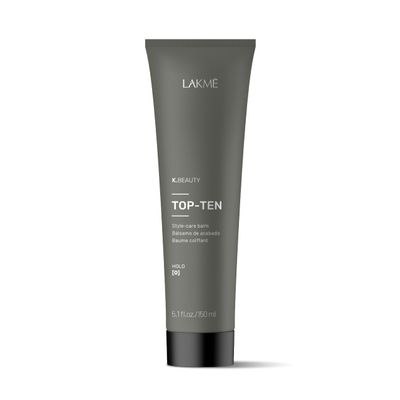 LAKM K.Beauty Top-Ten Hair Styling Balm, Frizz Control, Heat Protectant Spray for Hair, All in One Styling Cream, 5.1 Fl Oz
