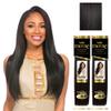 Sensationnel Empire yaki human hair - Tangle Free Weaving for Quick Weave and Sew in Styles for Faux Highlights and Fauxmiddlepart Leave Out - 2 Pack (22 inch, 1B OFFBLACK) view 1