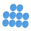 balacoo 10pcs Blue Facial Makeup Removal Sponge Natural Wood Pulp Compress Cleaning Puff for Deep Cleansing and Makeup Removal Suitable for Skin Types view 1