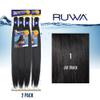 Sensationnel Ruwa Prestretched Braiding Hair-3X 54 Inch,2 pack 1 JETBLACK view 2