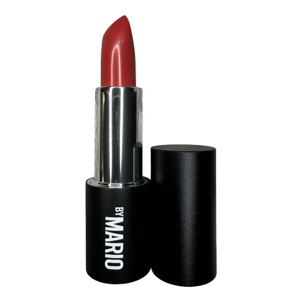 BY MARIO MAKEUP SuperSatin Lipstick | A classic, creamy satin lipstick with a soft sheen | Size 0.12 oz / 3.5 g (Soho - soft coral)