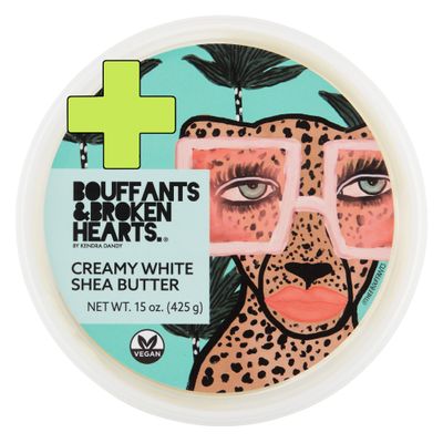 Ashanti Naturals Bouffants Bundle - African Black Soap Bar (8oz) | Creamy White Shea Butter (15oz)