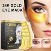Golden Under Eye Patches (15 Pairs Eye Gels) - 24K Gold Under Eye Mask Rejuvenating Treatment for Dark Circles, Puffy Eyes, Refreshing, Revitalizing, Travel, Wrinkles view 4