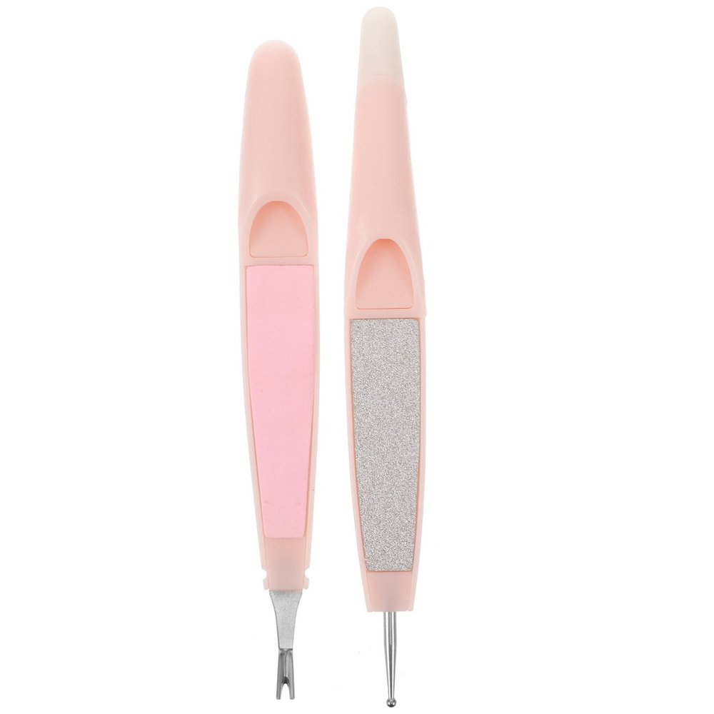 NOLITOY 1set Nail Cuticle Remover Tool Multi-purpose Nail Dotting Pusher for Manicure Compact and Lightweight for Home Use and Professional Salons