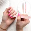 NOLITOY 1set Nail Cuticle Remover Tool Multi-purpose Nail Dotting Pusher for Manicure Compact and Lightweight for Home Use and Professional Salons view 3