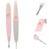 NOLITOY 1set Nail Cuticle Remover Tool Multi-purpose Nail Dotting Pusher for Manicure Compact and Lightweight for Home Use and Professional Salons view 4