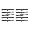 10pcs Eyebrow Brush Eyebrows Comb Foldable Brow Brushes Double Head Pencil Eye Liner Tools Eyebrow Makeup Tool, Black view 1