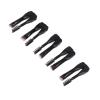 10pcs Eyebrow Brush Eyebrows Comb Foldable Brow Brushes Double Head Pencil Eye Liner Tools Eyebrow Makeup Tool, Black view 4