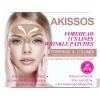 Akissos Wrinkle Patches Face Tape 30 PCS Forehead Wrinkle Patches for Face Overnight, Kinesiology Tape for Face, Forehead Wrinkles, 11 Lines, Frown Lines - Precut Facial Tape for Wrinkle Treatment view 1