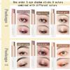 3pcs Two-color Eye shadow Stick Set, Makeup Pen Color Gradient Eye shadow Rotation Flash Radiation Eye shadow Stick Durable Women's Eye Makeup Eye shadow Stick Set Waterproof Sweat Proof (235) view 2