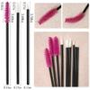 Lifextol 150pc Eyelash Brush Lip Brush Disposable Eyeliner Brushes, Disposable Mascara Wands Eyebrow Brush Eyelash Spoolies for Eyelash Extensions, Disposable Makeup Applicator Kit I view 2