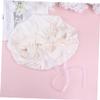 balacoo 3pcs Elastic Sleeping Hat for Women Chemo Headwear Silk Shower Cap for Women Beanie Hat Cooling Night Sleep Cap Hair Protection Head Cover view 3