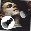 Balacoo 3pcs Foam Beard Brush Badger Shave Cream Brush Facial Hair Brush Hair Removal Brush Round Shape Beard Brush Hair Brush Cleaner Tool Nursing Two-color Accessories Wooden Handle Man view 3