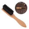 FRCOLOR 3pcs Beard Brush Ergonomic Wooden Handle Natural Bristle Shaving Tool for Men Compact Beard Styling Comb for Grooming and Softening Facial Hair view 2