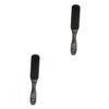 balacoo 2pcs Men Beard Brush Handle Portable Pig Bristle Styling Tool for Personal Care and Grooming for Bearded Men and Travel-friendly Beard Cleaning Brush view 1