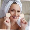 balacoo 2sets Loofah Pads for Women Round Cleaning Pads for Exfoliating Makeup Removal Face Accessories for Deep Cleansing Healthy Skin view 3