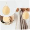 balacoo 4pcs Supple Bath Sponge Soft Body Sponge Exfoliating Bath Reusable Body Gentle Skin view 2