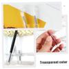 Balacoo 12 Pcs Silicone Lip Brush with Lid Makeup Lip Lip Mask Brush Lidded Creme Eyeshadows Cream Eye Shadow Lip Gloss Brush Silicone Lip Mask Spoons Silica Gel Cosmetics Lips, 10.7x0.8cm view 2