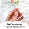 Balacoo 12 Pcs Silicone Lip Brush with Lid Makeup Lip Lip Mask Brush Lidded Creme Eyeshadows Cream Eye Shadow Lip Gloss Brush Silicone Lip Mask Spoons Silica Gel Cosmetics Lips, 10.7x0.8cm view 3