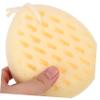 balacoo 3pcs Shower Sponge Exfoliating Bath Sponges Body Scrubber Bathing Bubble Maker Natural Material view 3