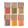 Bali Soap - Batik Collection - Natural Soap Bar for Face & Body, Vegan Handmade Plant Based, 3.5 Oz each Mix 6 Pack view 1