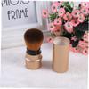 balacoo 9pcs Retractable Makeup Brush Foundation Applicator Portable Travel Tool Material No Shedding Holiday view 4
