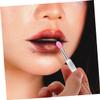 FRCOLOR 24pcs Portable Lidded Lip Makeup Silicone Brushes for Lip Gloss and Eyeshadow Skin-friendly and Easy to Carry for Daily and view 4