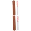 FRCOLOR 2pcs Professional Manicure File Nail Files Nail Bits Kit Hand Practice Supplies for Techs view 1