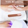 FRCOLOR 2pcs Professional Manicure File Nail Files Nail Bits Kit Hand Practice Supplies for Techs view 2