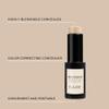 GA-DE On Point Perfecting Concealer Stick, 51 - Concealer for Dark Circles, Evens Skin Tone, Moisture Retention - Ideal for All Skin Types - 0.15 oz view 2