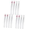 balacoo 12pcs Silicone Lip Brushes Covers Reusable Lip Applicators for Gloss and Eyeshadow Convenient Makeup Tool for Professional and Daily Use view 1