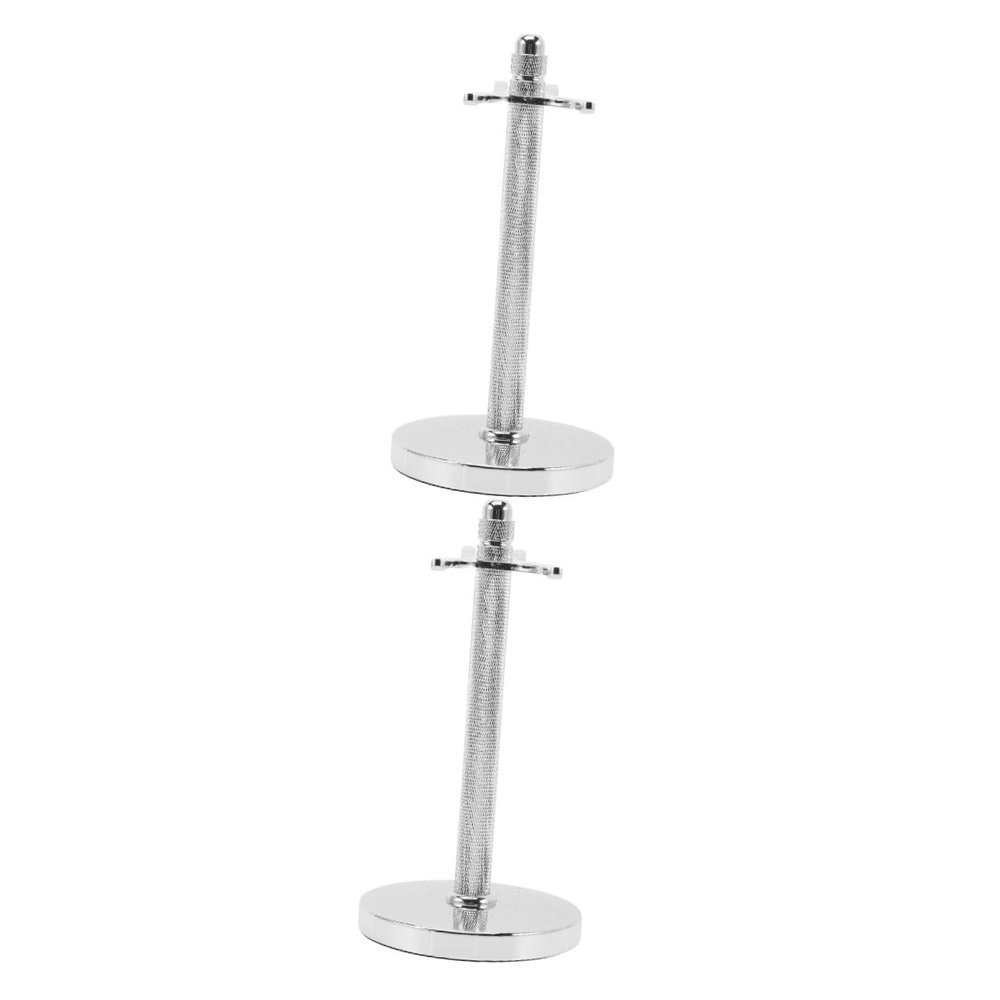 balacoo 2pcs Viking Razor Holder Men's Shaving Brush Stand Razor Stand for Travel Non-slip Base