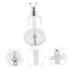 balacoo 2pcs Viking Razor Holder Men's Shaving Brush Stand Razor Stand for Travel Non-slip Base view 2