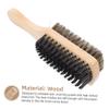 FRCOLOR 2pcs Retro Beard Brush Soft Boar Bristles for Gentle Grooming Dual-sided Design for Men Beard Care for Father Day and Special Occasions view 3