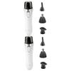 Beavorty 2pcs Electric Nose Hair Trimmer Rechargeable Portable Men Women Fashion Trimmer