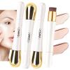 2 in 1 Foundation + Anti-Wrinkle Concealer, Liquid Foundation Makeup Stick With Built-in Brush, Double Head, Long Lasting Waterproof Coverage Make-up for Coverage (1set) view 1