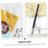 Balacoo 24 Pcs Silicone Lip Brush with Lid Portapotty Morphie Portable Reusable Lip Lidded Lip Small Eye Shadow Lipstick Brush Makeup Brush Applicator, 10.7x0.8cm view 4
