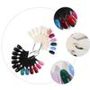 2pcs Crown Nail Display Practice Cards with 60 Board Pieces view 3