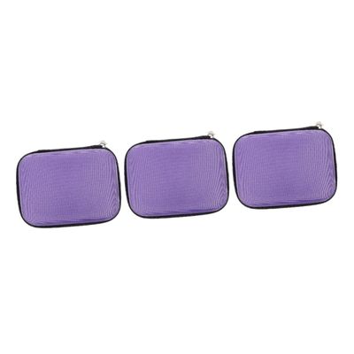 Beavorty 3pcs Storage Case Holder for Bottles Lightweight and Compact Design for Travel Protects from Abrasion and Sunlight