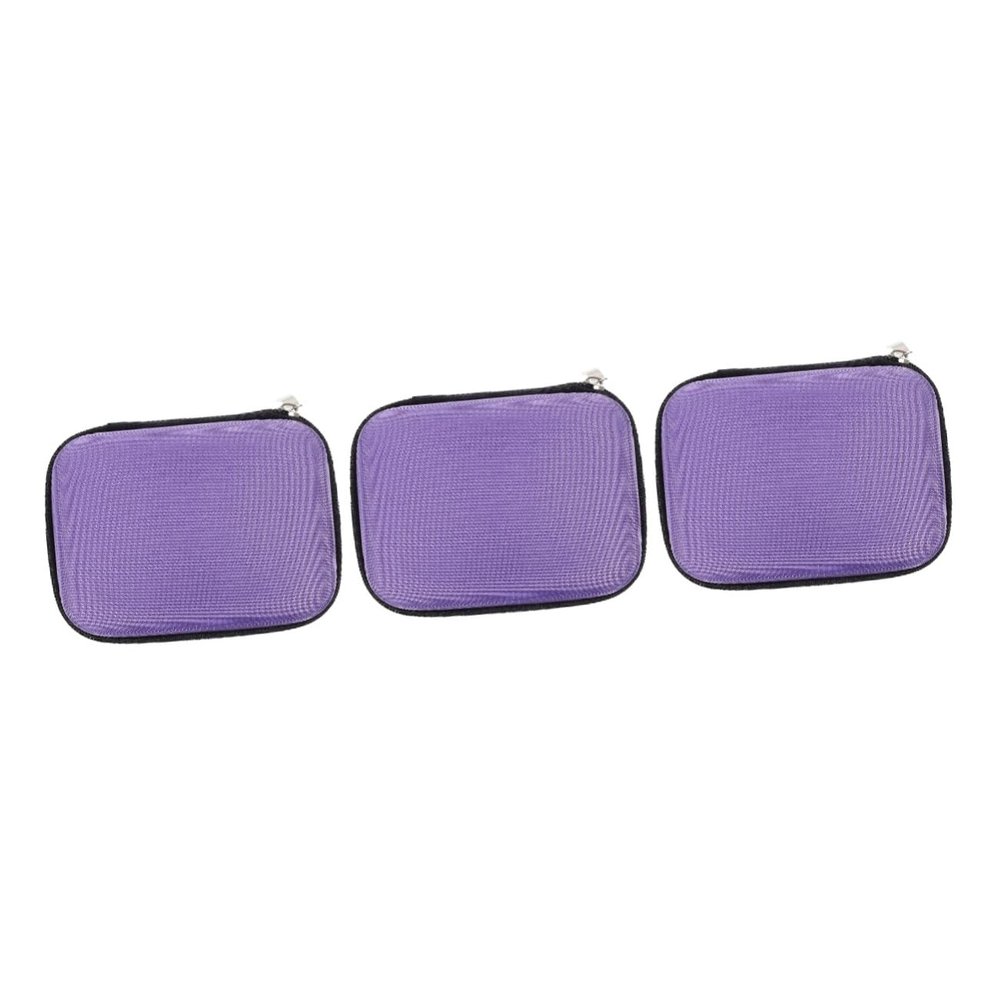Beavorty 3pcs Storage Case Holder for Bottles Lightweight and Compact Design for Travel Protects from Abrasion and Sunlight