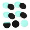 DOITOOL 4pcs Eye Shadow Brush Cleaner Pad Reusable Makeup Brush Cleaning Sponge Scrubber for Efficient Makeup Removal Travel-friendly No Water Needed Green view 4